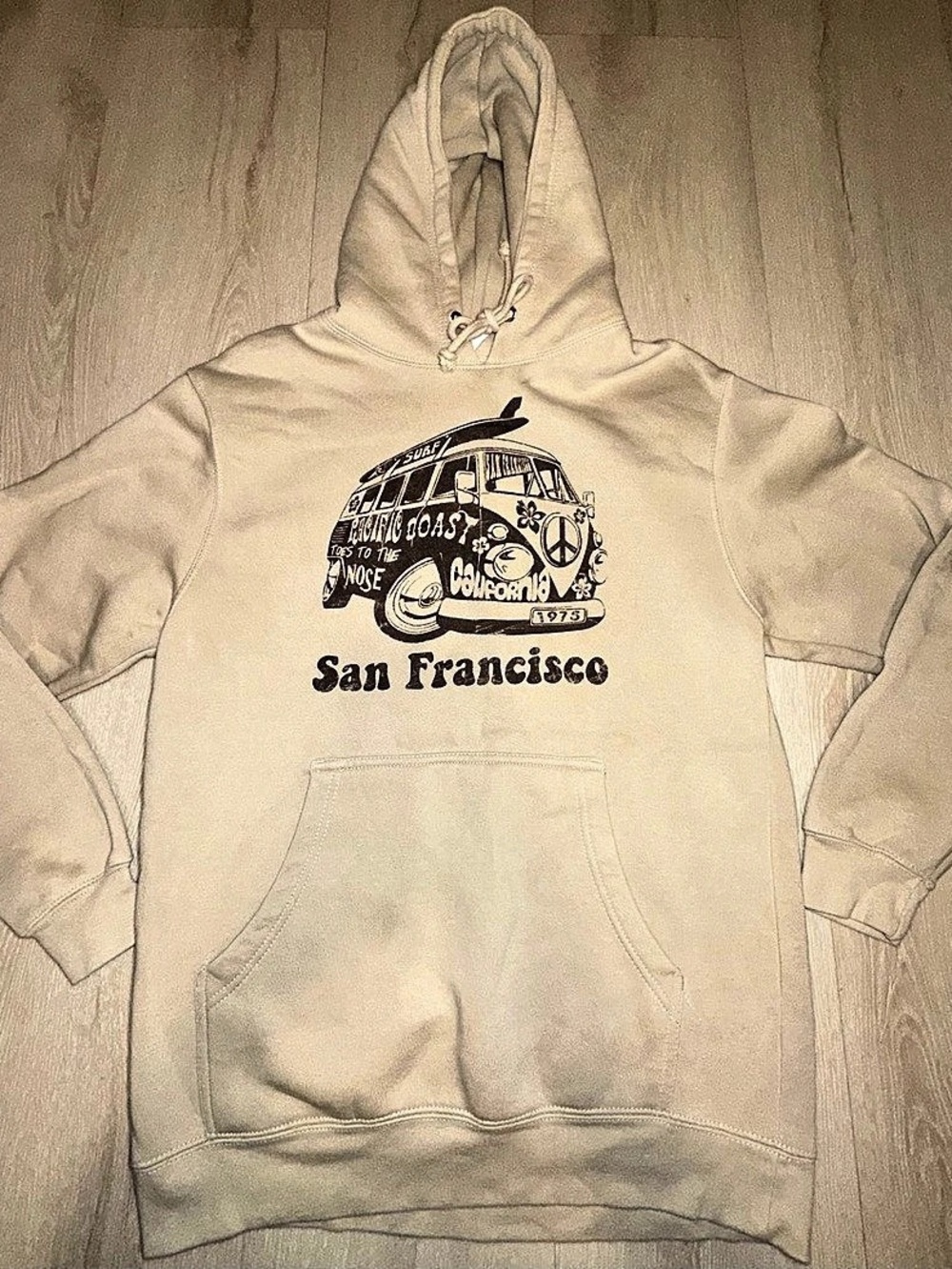 Lane Seven Graphic San Francisco Hoodie Size Medium